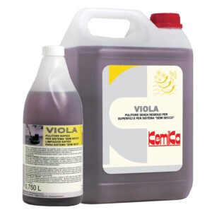Viola, pulitore rapido semi-secco per pavimenti e altre superfici