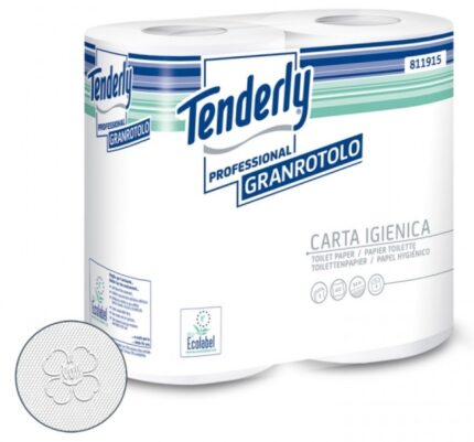 Carta igienica Tenderly 4 rotoli Professional Granrotolo