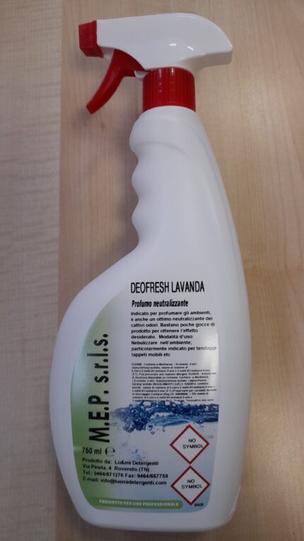 DEOFRESH deodorante spray profumato NEUTRALIZZANTE lavanda - 750 ml